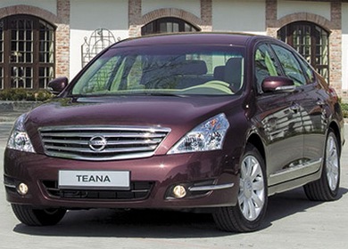 Обновленный Nissan Teana 2012