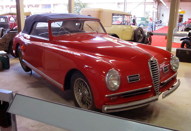   Alfa Romeo 6C 2500SS в королевском автомобильном музее, Брюссель
