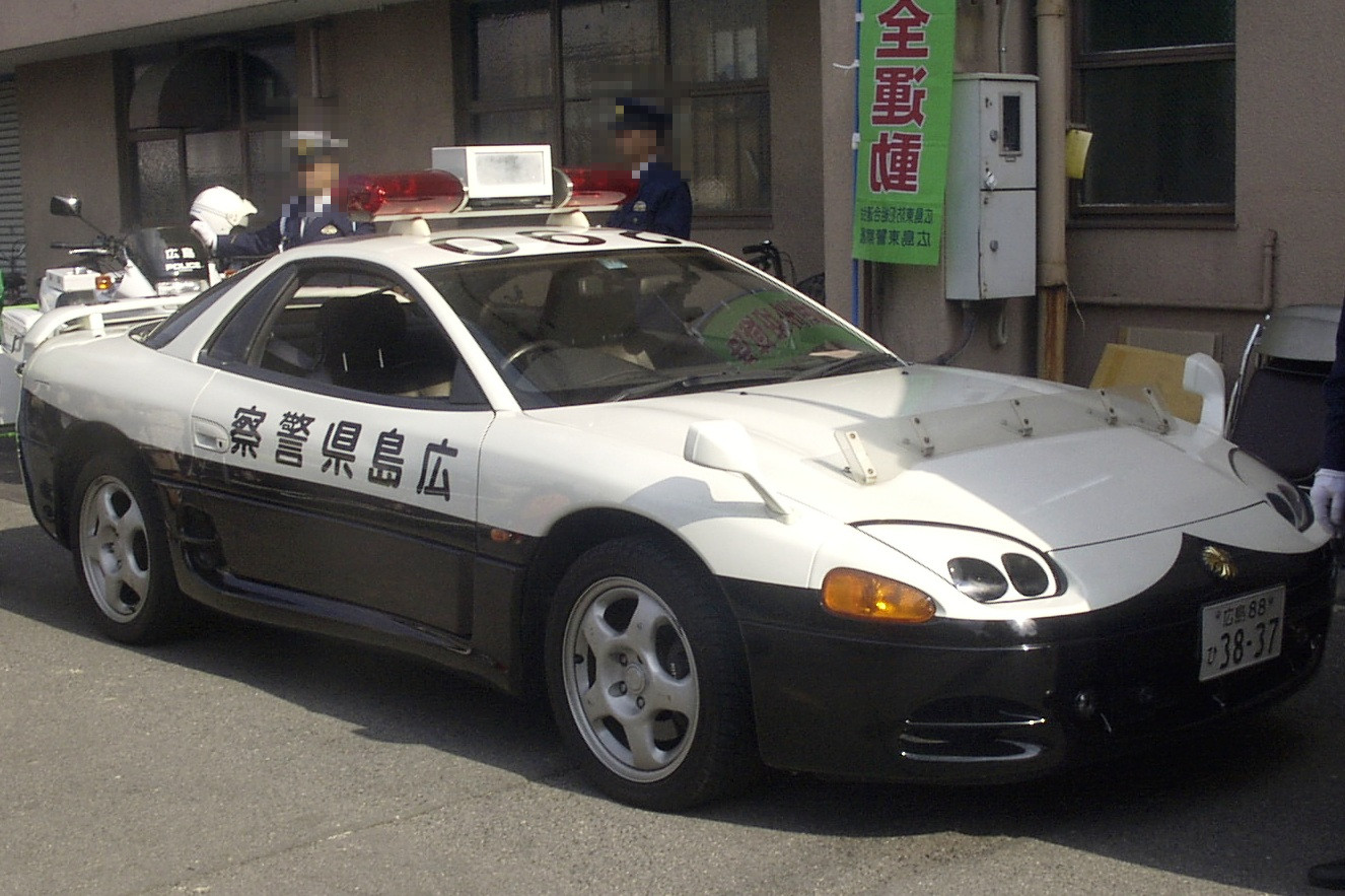  Полицейский Mitsubishi GTO. 
