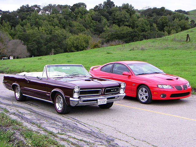   GTO 1965 и 2005 годов
